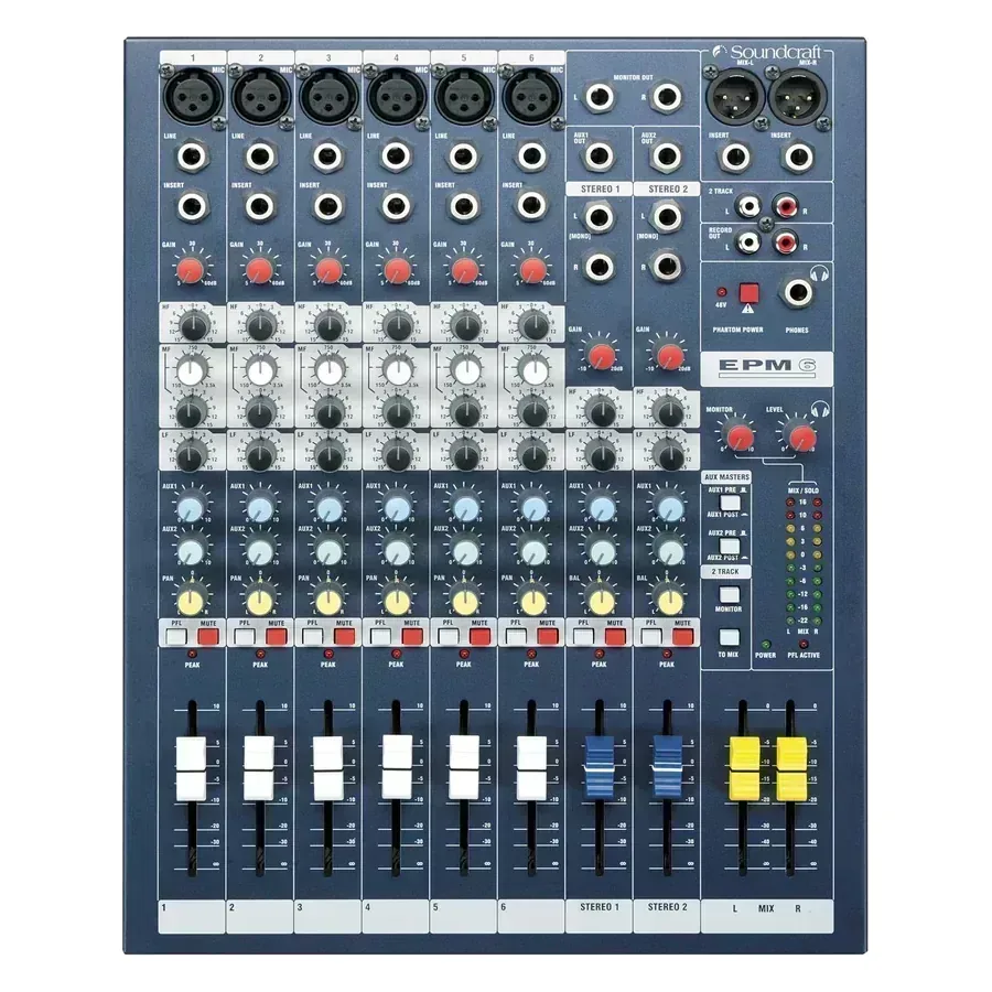 SoundCraft EPM6 — wypożyczalnia Warszawa